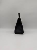 Hermès Kelly 25 Black Togo Palladium Hardware