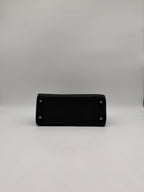 Hermès Kelly 25 Black Togo Palladium Hardware