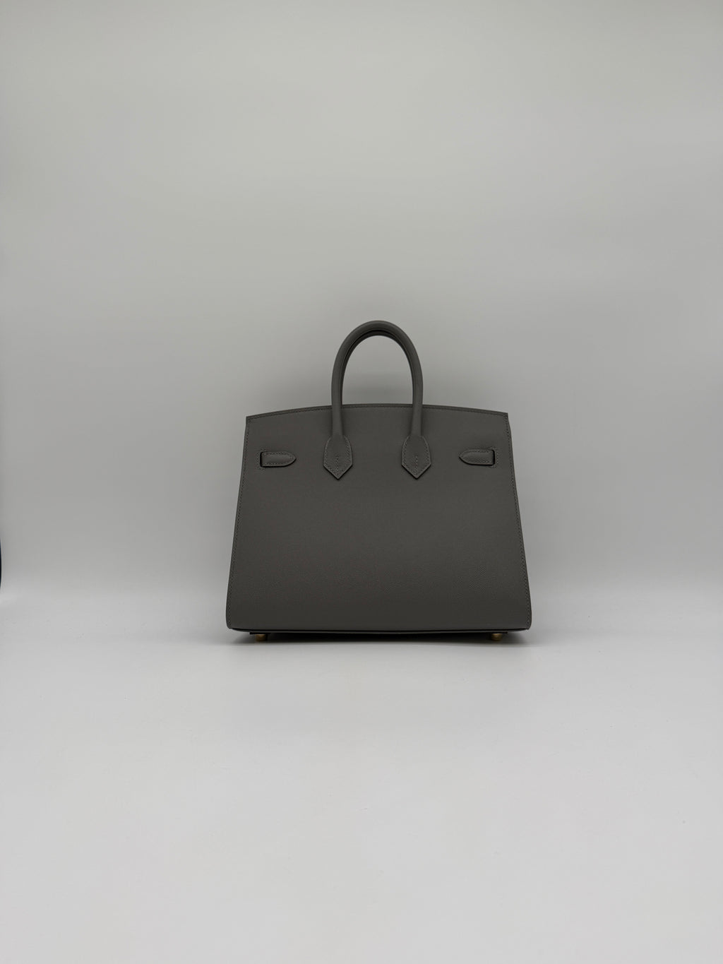 Hermès Birkin 25 Sellier Gris Meyer Madame Gold Hardware