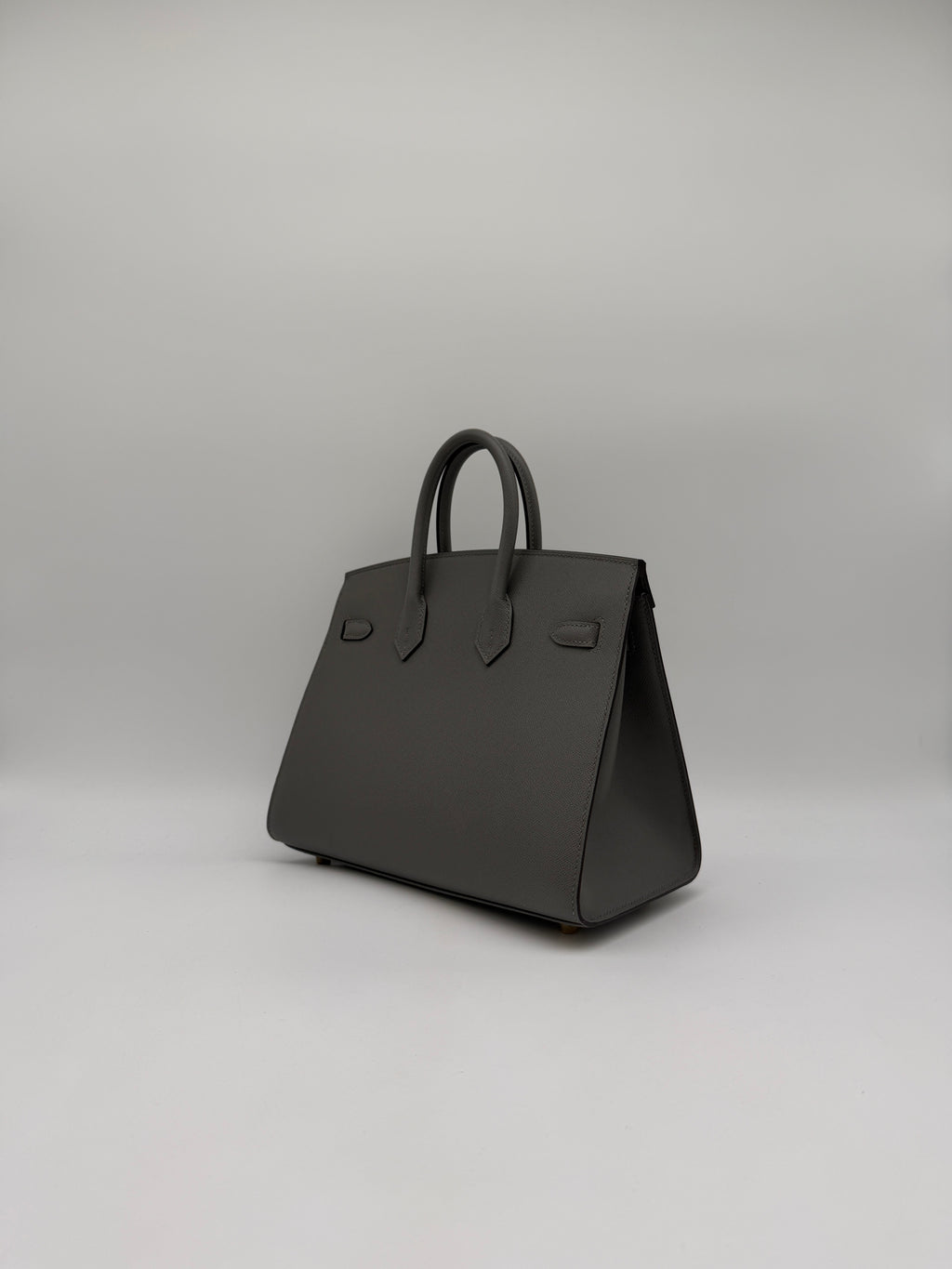 Hermès Birkin 25 Sellier Gris Meyer Madame Gold Hardware