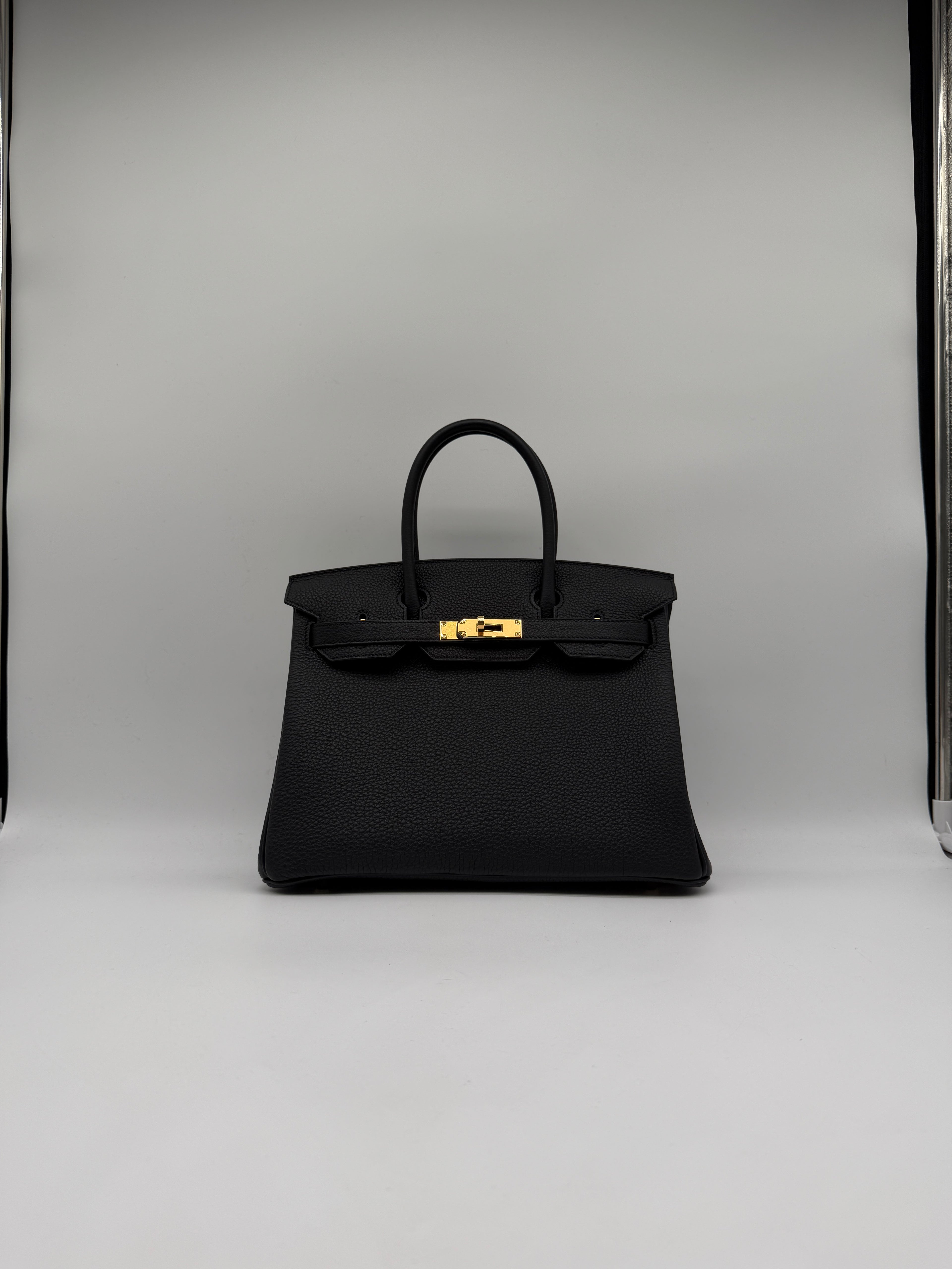 Hermès Birkin 30 Black Togo Gold Hardware