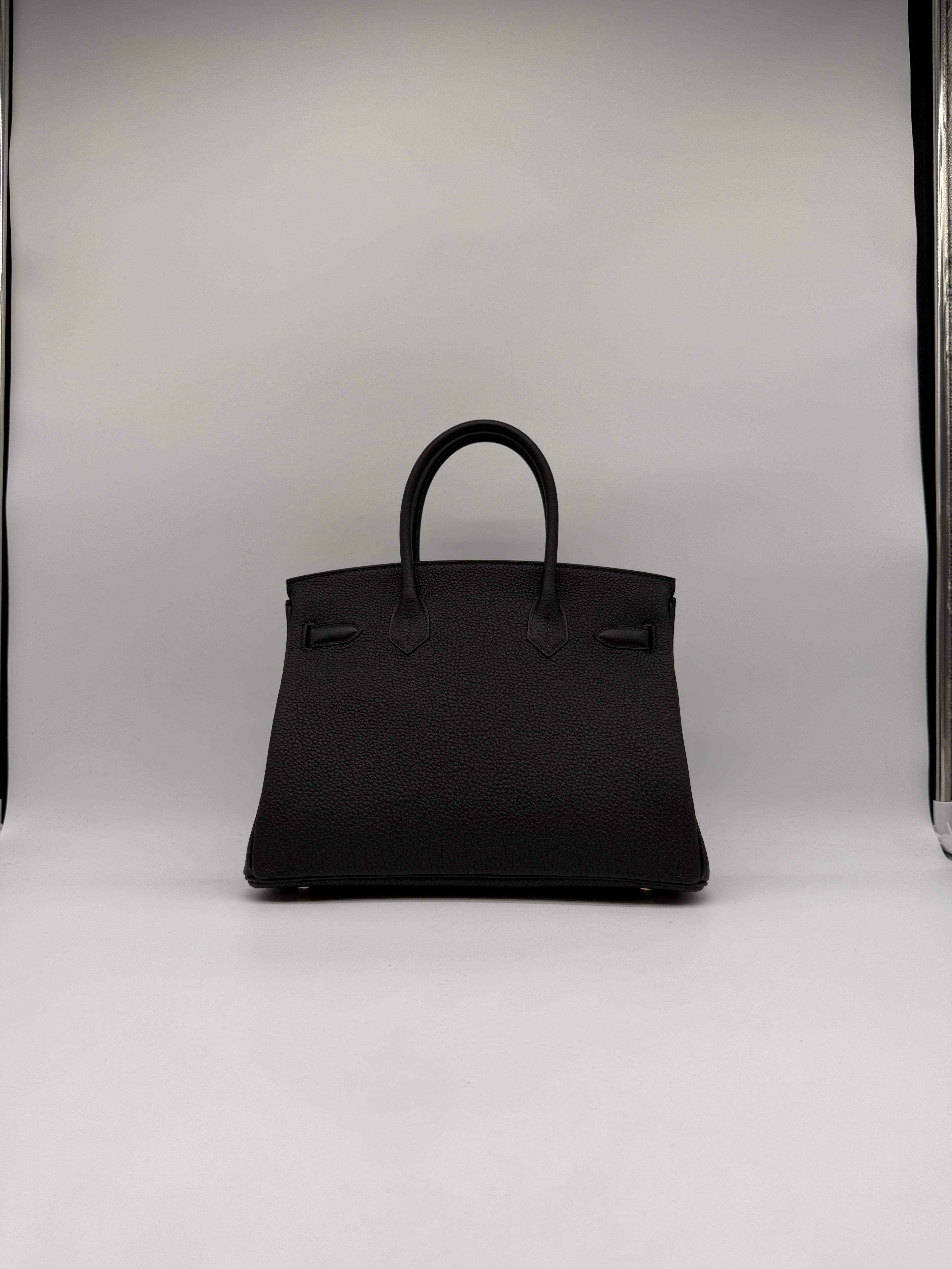 Hermès Birkin 30 Black Togo Gold Hardware