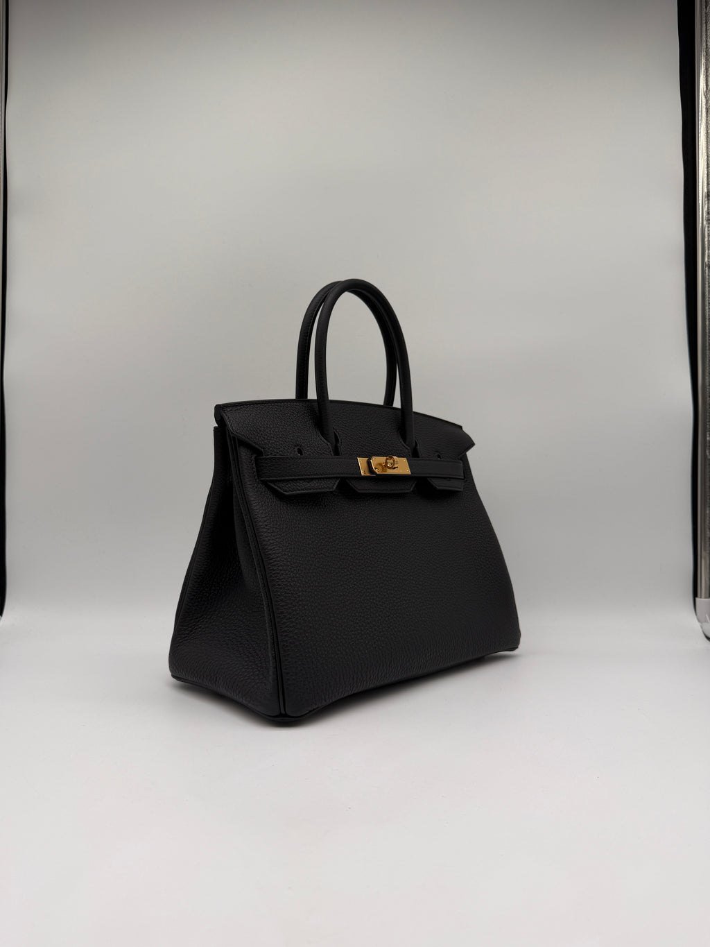 Hermès Birkin 30 Black Togo Gold Hardware
