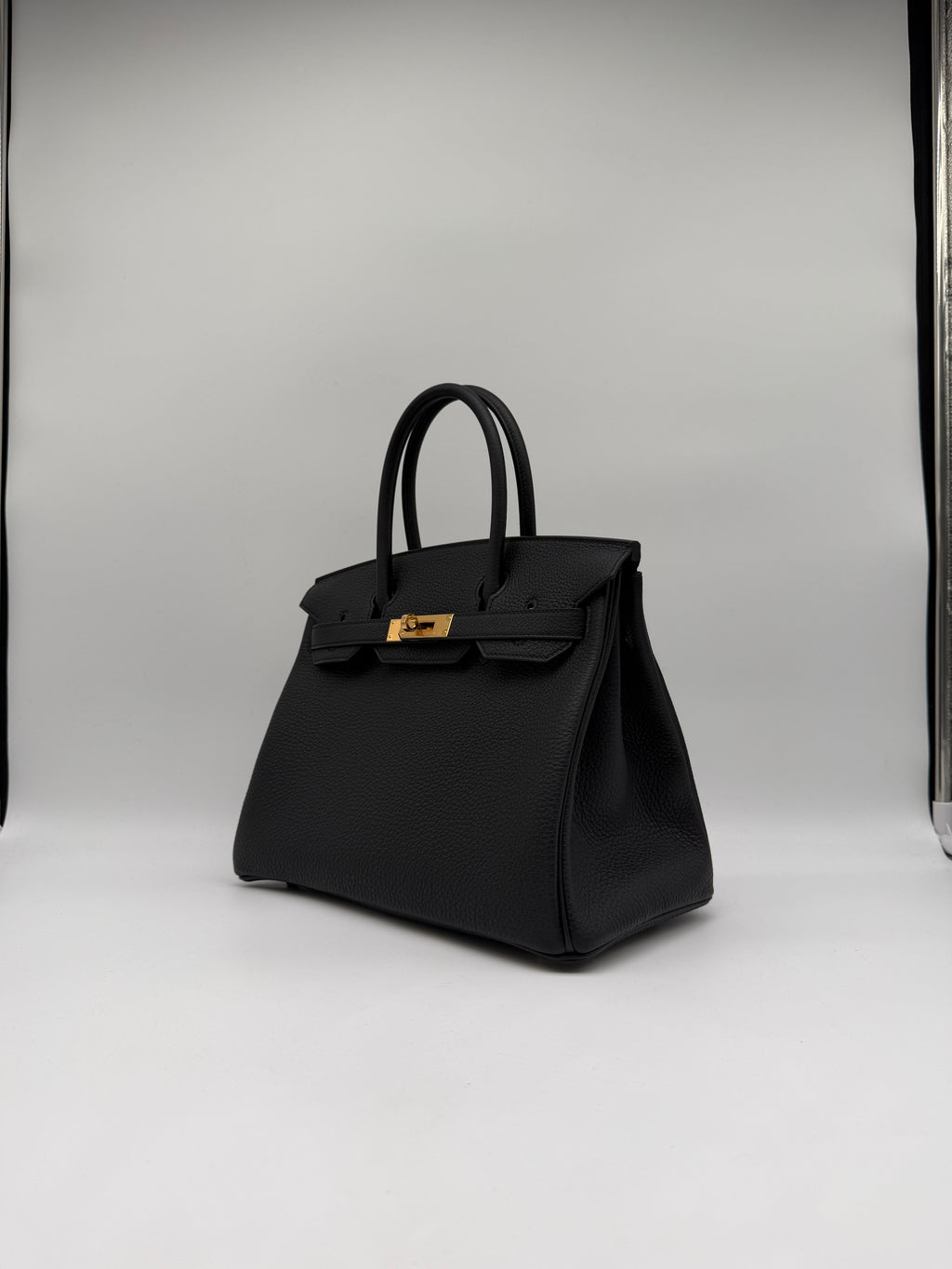Hermès Birkin 30 Black Togo Gold Hardware
