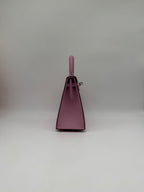 Kelly 25 Sylveter Mauve Epsom Palladium Hardware