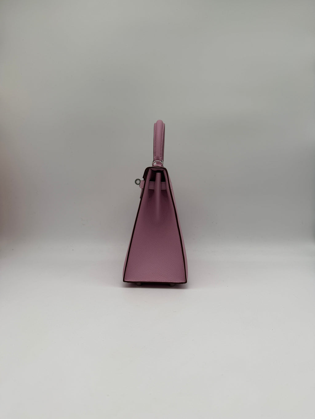 Kelly 25 Sylveter Mauve Epsom Palladium Hardware