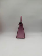 Kelly 25 Sylveter Mauve Epsom Palladium Hardware