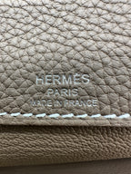 Hermès Kelly Depeches Etoupe Togo Palladium Hardware
