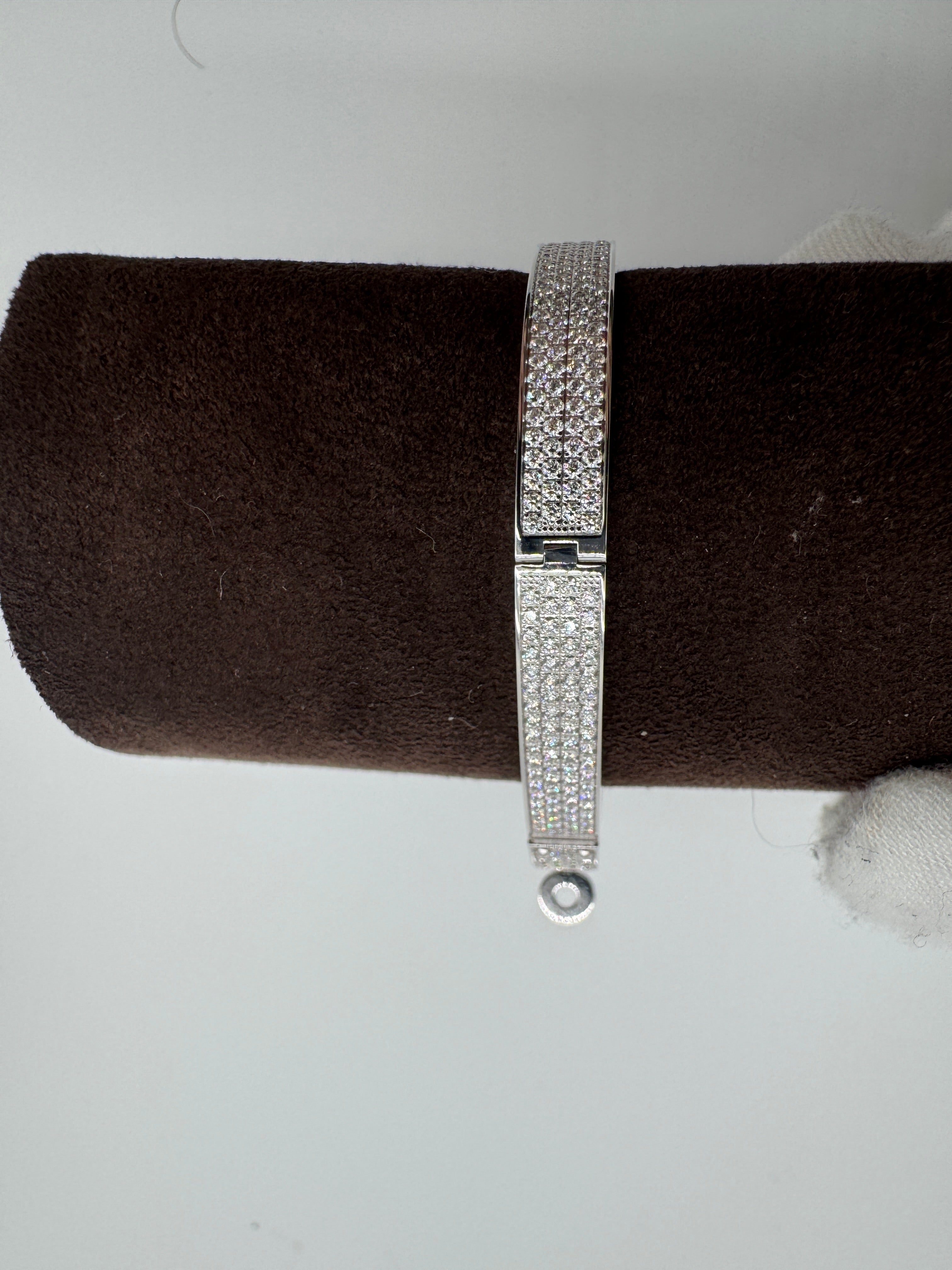 Hermès Kelly bracelet Small Model Full Diamond, 539D 3.40ct