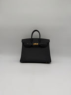 Hermès Birkin 25 Plomb Togo Gold Hardware