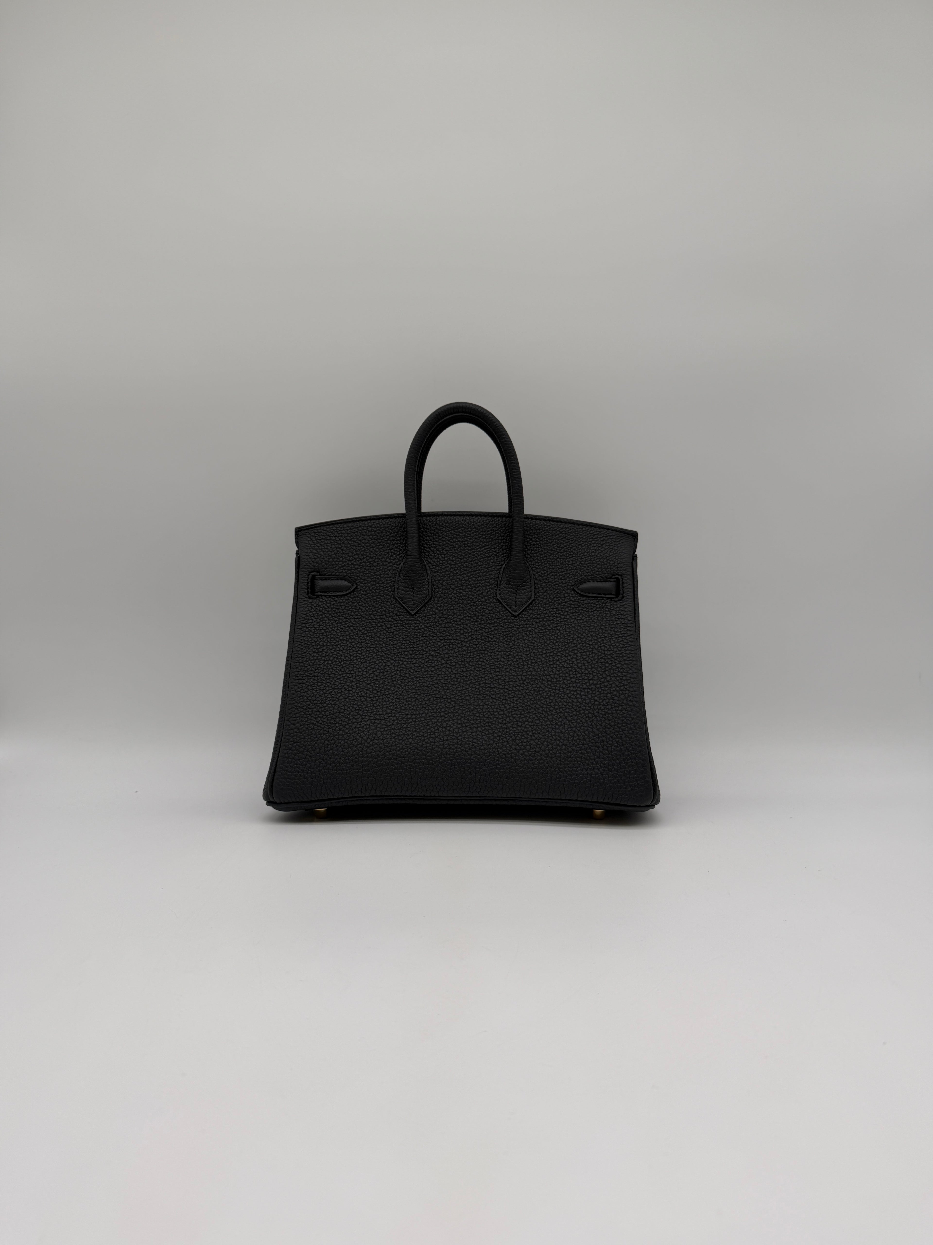 Hermès Birkin 25 Plomb Togo Gold Hardware