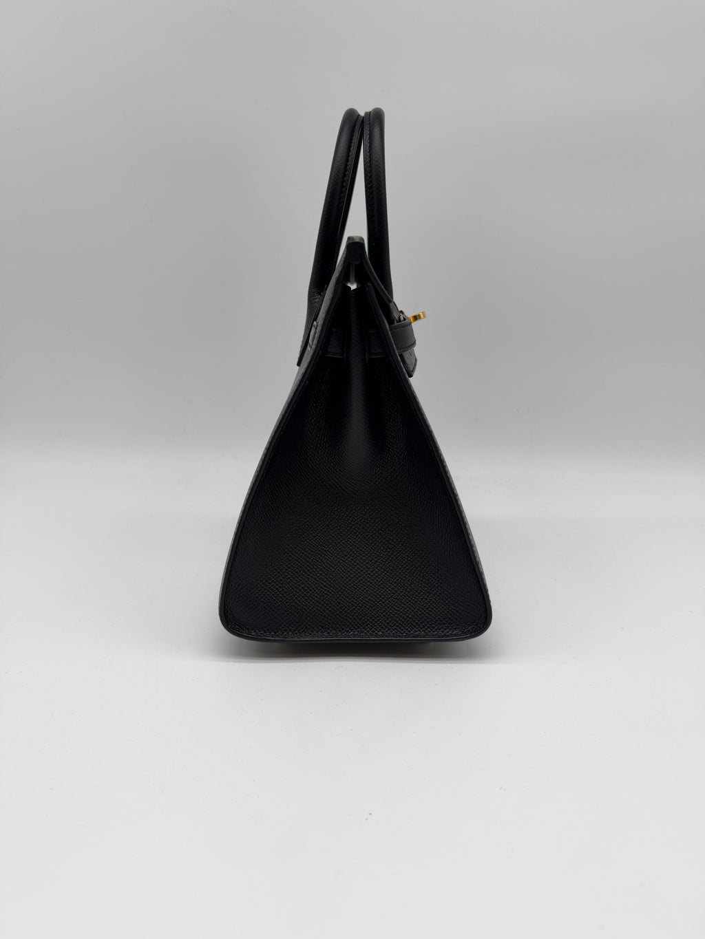 Hermès Birkin 25 Black Epsom Sellier Gold Hardware