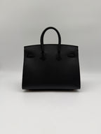Hermès Birkin 25 Black Epsom Sellier Gold Hardware