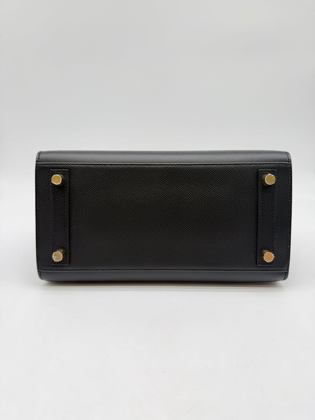 Hermès Birkin 25 Black Epsom Sellier Gold Hardware