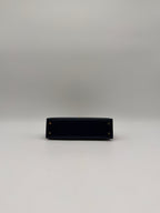 Hermès Mini Kelly Bleu Abysse Box Leather Permabrass Hardware