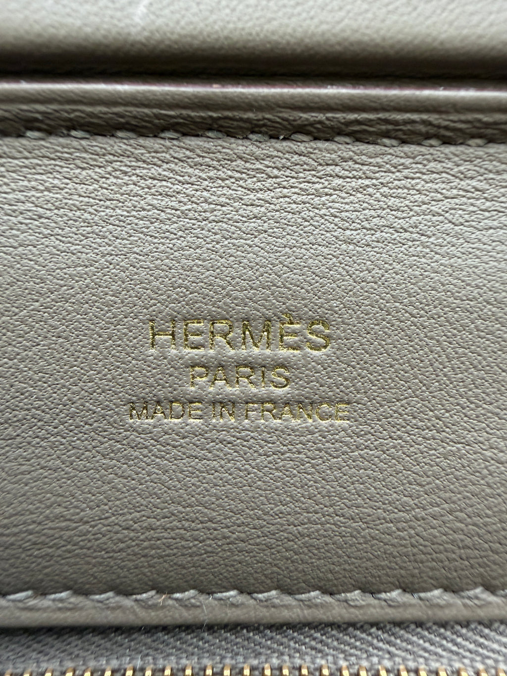 Hermès 24/24 - 21 Etoupe Evercolor/Swift Gold Hardware