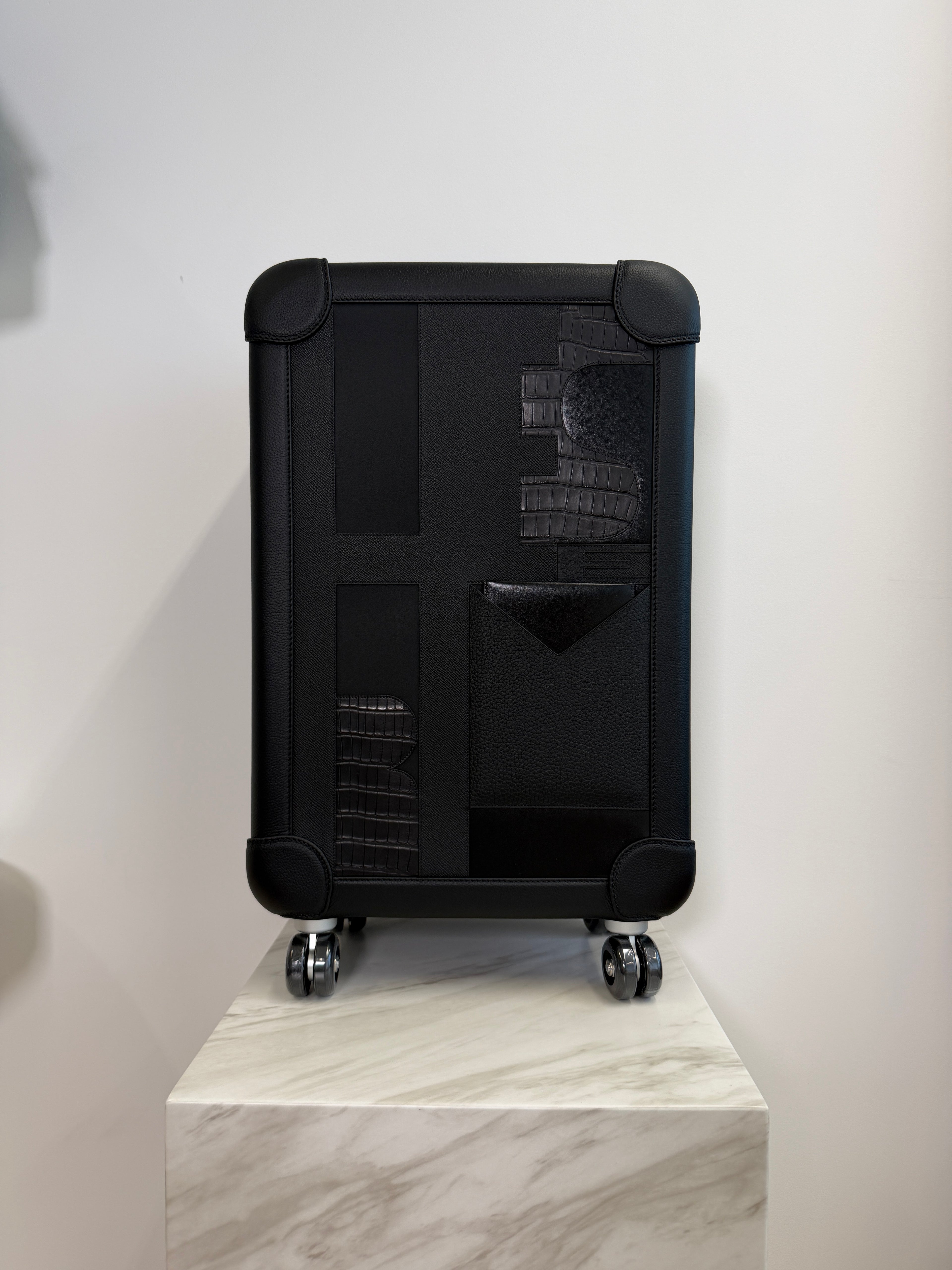 RMS Trolley CABIN black/Black croc touch