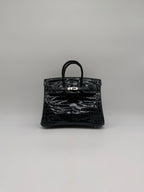 Hermès Birkin 25 Vert Cypress Shiny Nilo Palladium Hardware