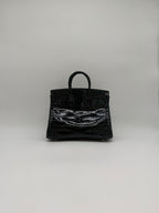 Hermès Birkin 25 Vert Cypress Shiny Nilo Palladium Hardware