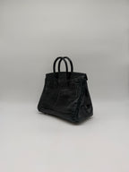 Hermès Birkin 25 Vert Cypress Shiny Nilo Palladium Hardware