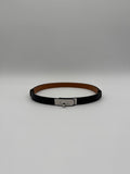 Hermès Kelly 18 Belt Noir Palladium Hardware