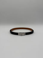 Hermès Kelly 18 Belt Noir Palladium Hardware