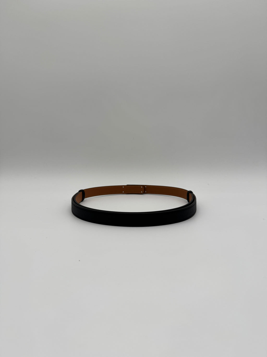 Hermès Kelly 18 Belt Noir Palladium Hardware