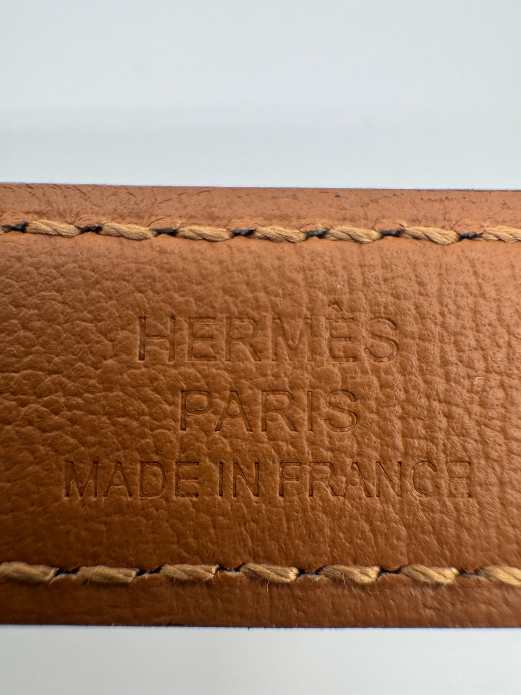 Hermès Kelly 18 Belt Noir Palladium Hardware