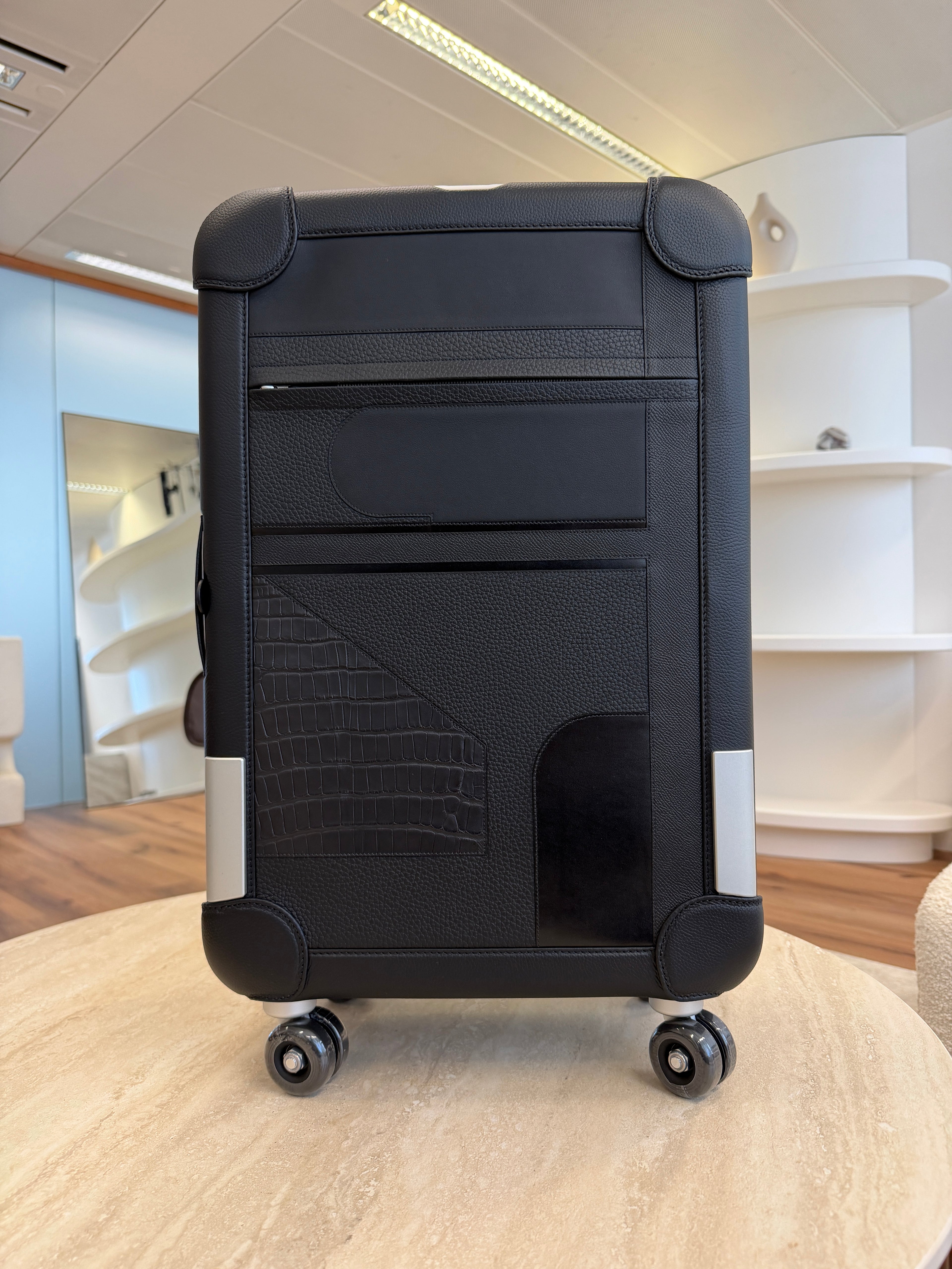 RMS Trolley CABIN black/Black croc touch