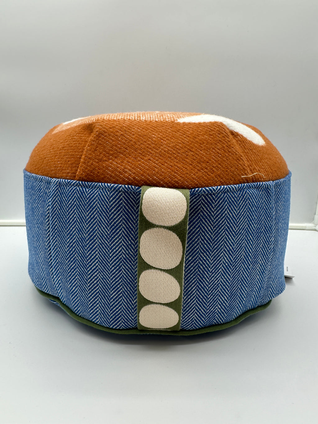 Hermès Animaux Blocks Footstool Brun