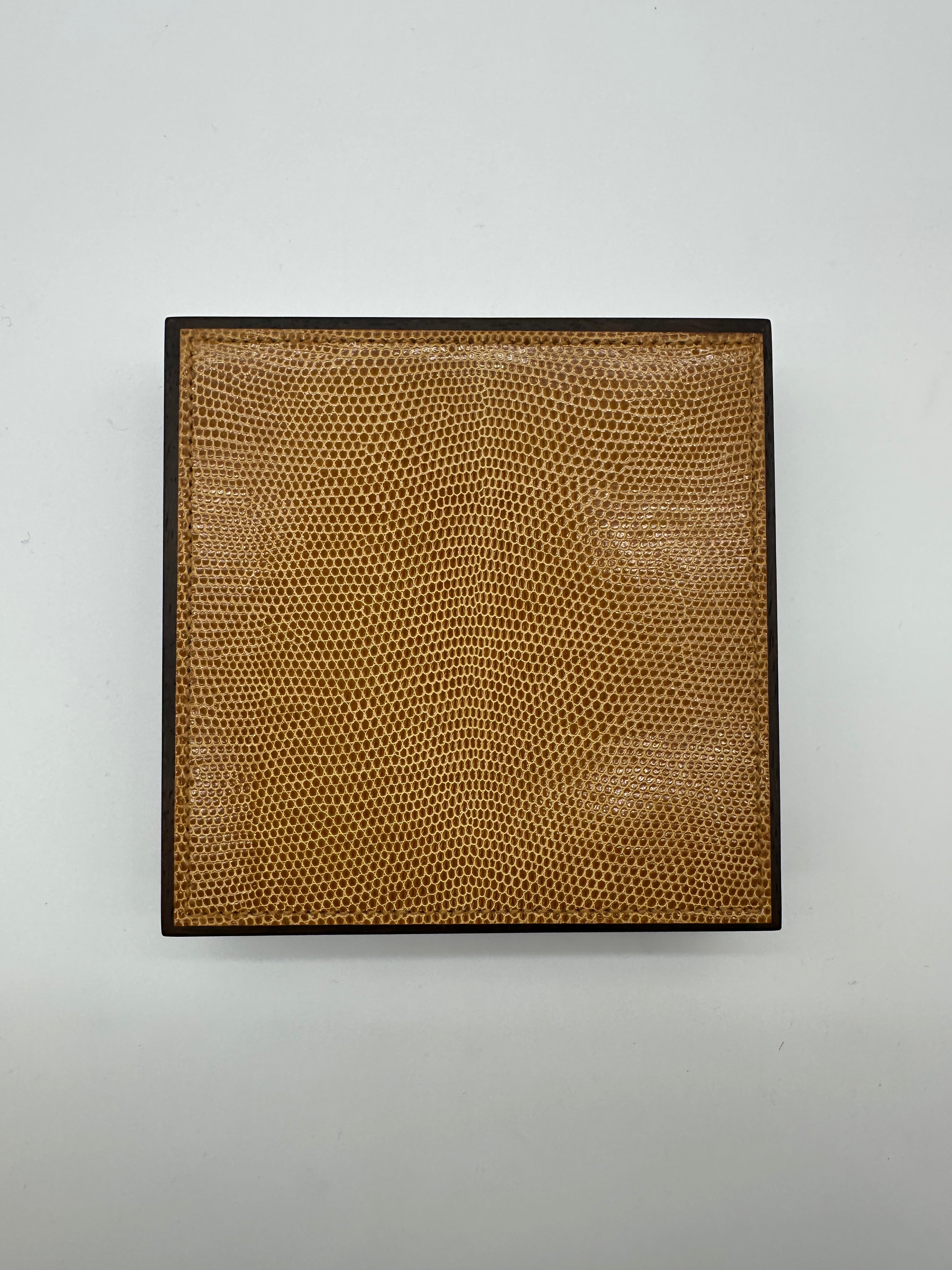Hermès Lizard Wooden Box