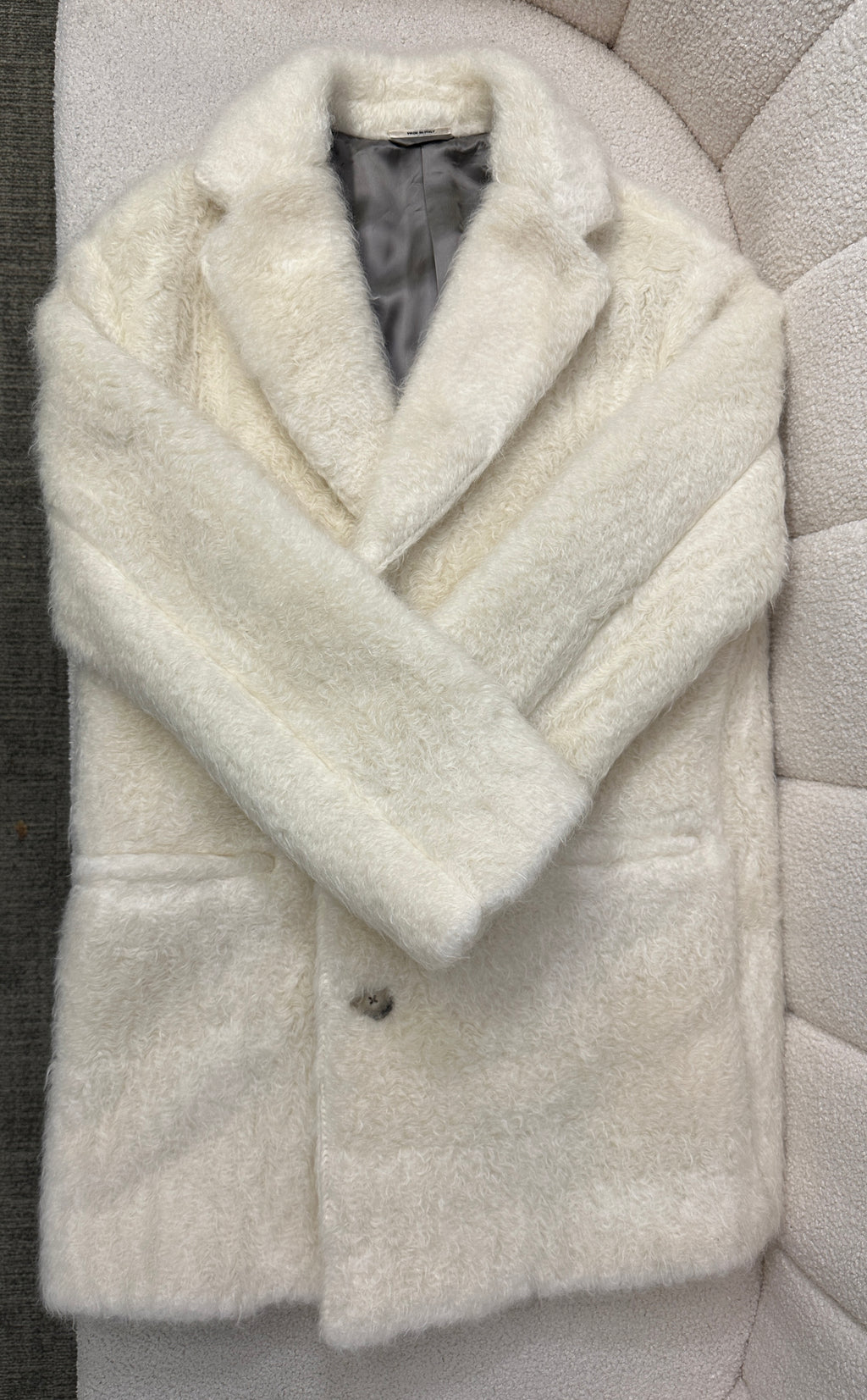 Hermès Petit Paul Coat Ivoire