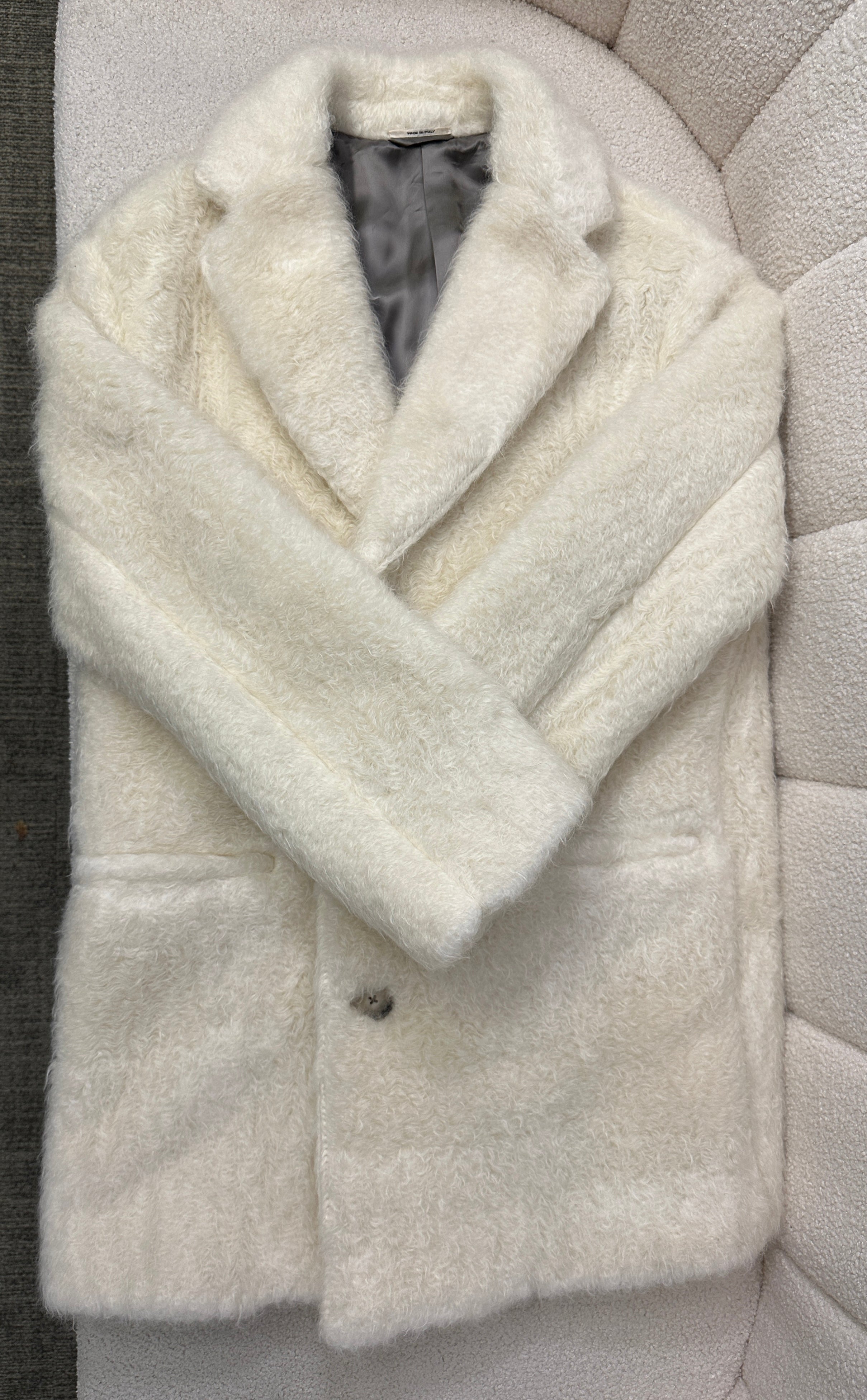 Hermès Petit Paul Coat Ivoire