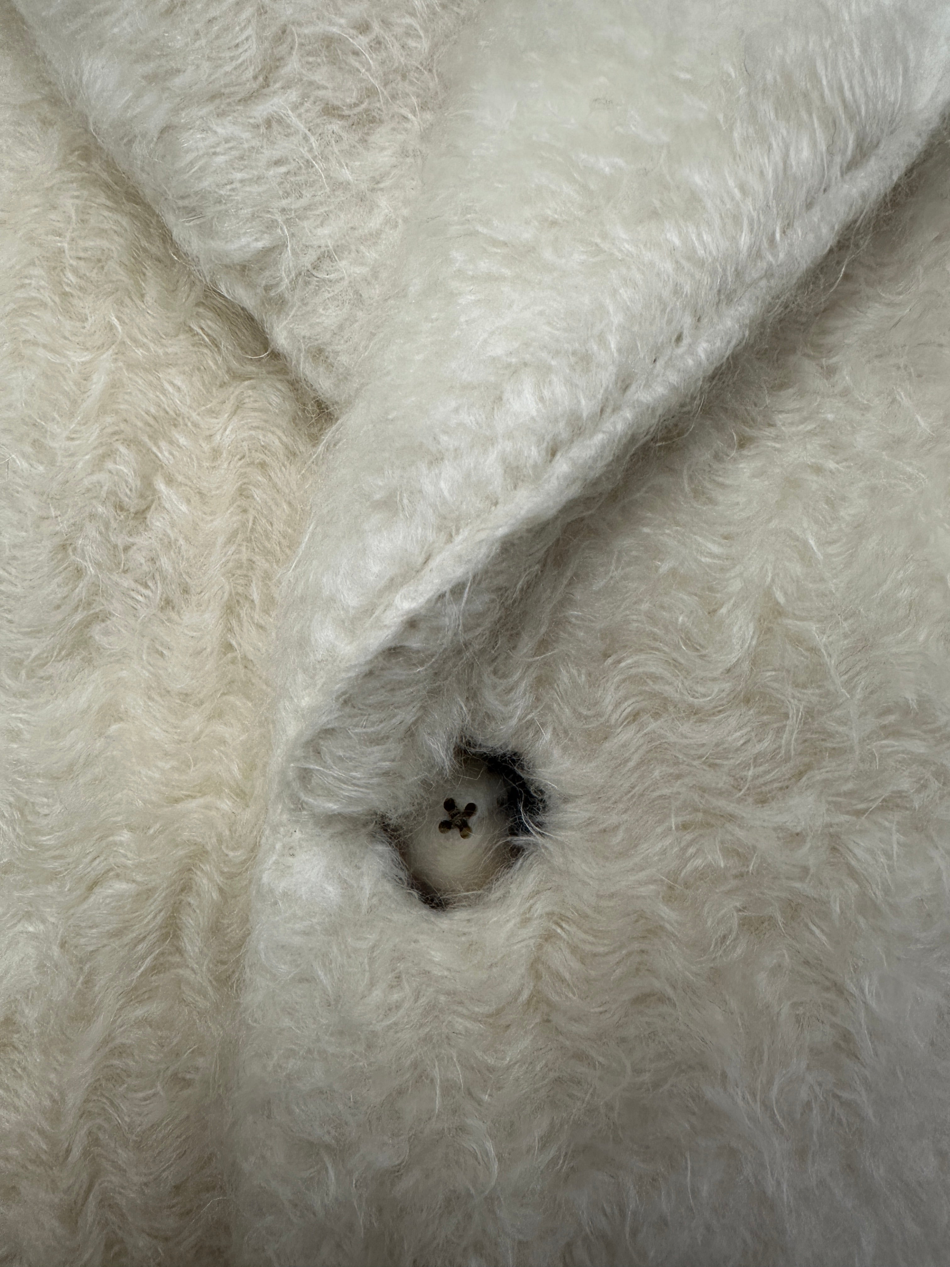 Hermès Petit Paul Coat Ivoire