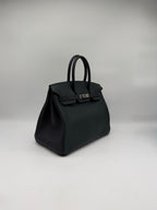Hermès Birkin 35 HHS Vert Foncé - Noir Swift  Palladium Hardware