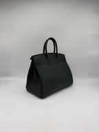 Hermès Birkin 35 HHS Vert Foncé - Noir Swift  Palladium Hardware