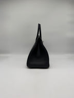 Hermès Birkin 35 HHS Vert Foncé - Noir Swift  Palladium Hardware