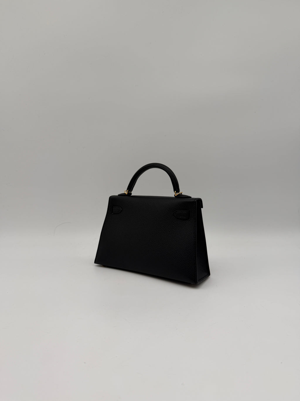 Hermès Mini Kelly Black Gold Hardware