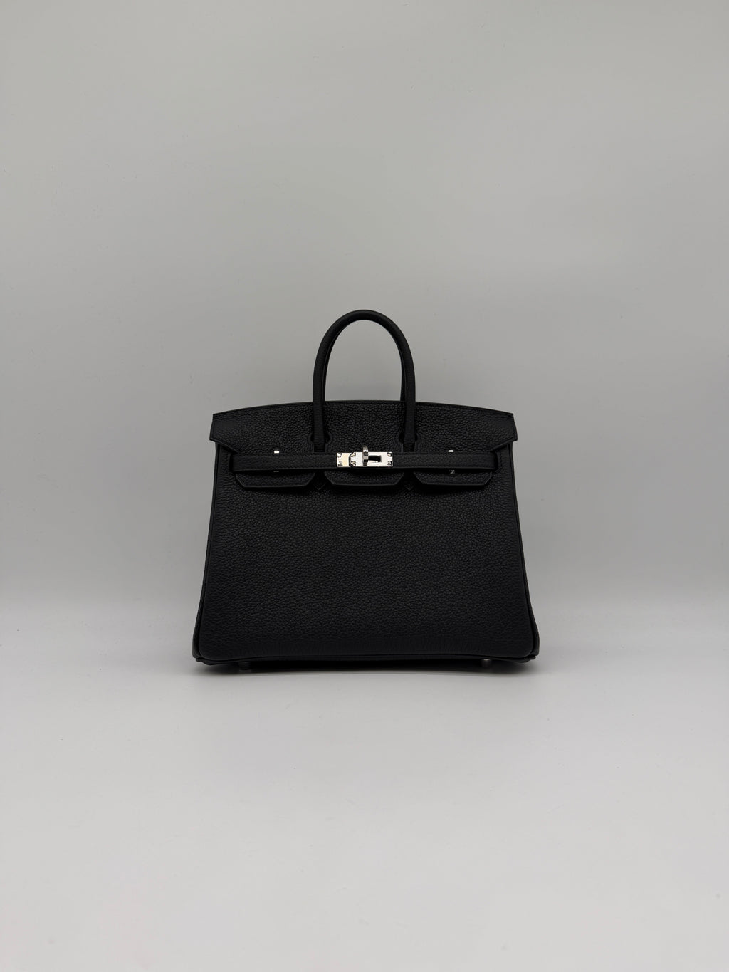 Hermès Birkin 25 Black Togo Palladium Hardware
