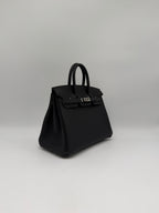 Hermès Birkin 25 Black Togo Palladium Hardware