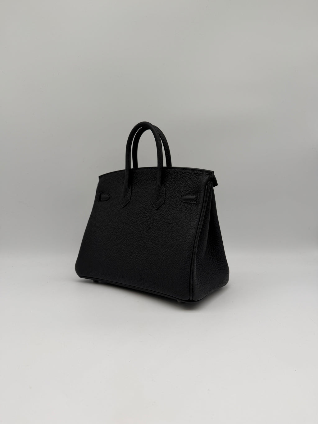Hermès Birkin 25 Black Togo Palladium Hardware