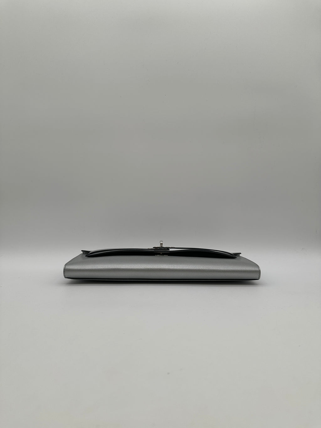 Hermès Kelly Cut Argent Chevre Palladium Hardware