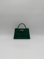 Hermès Mini Kelly Vert Emeraude Shiny Alligator G 2026