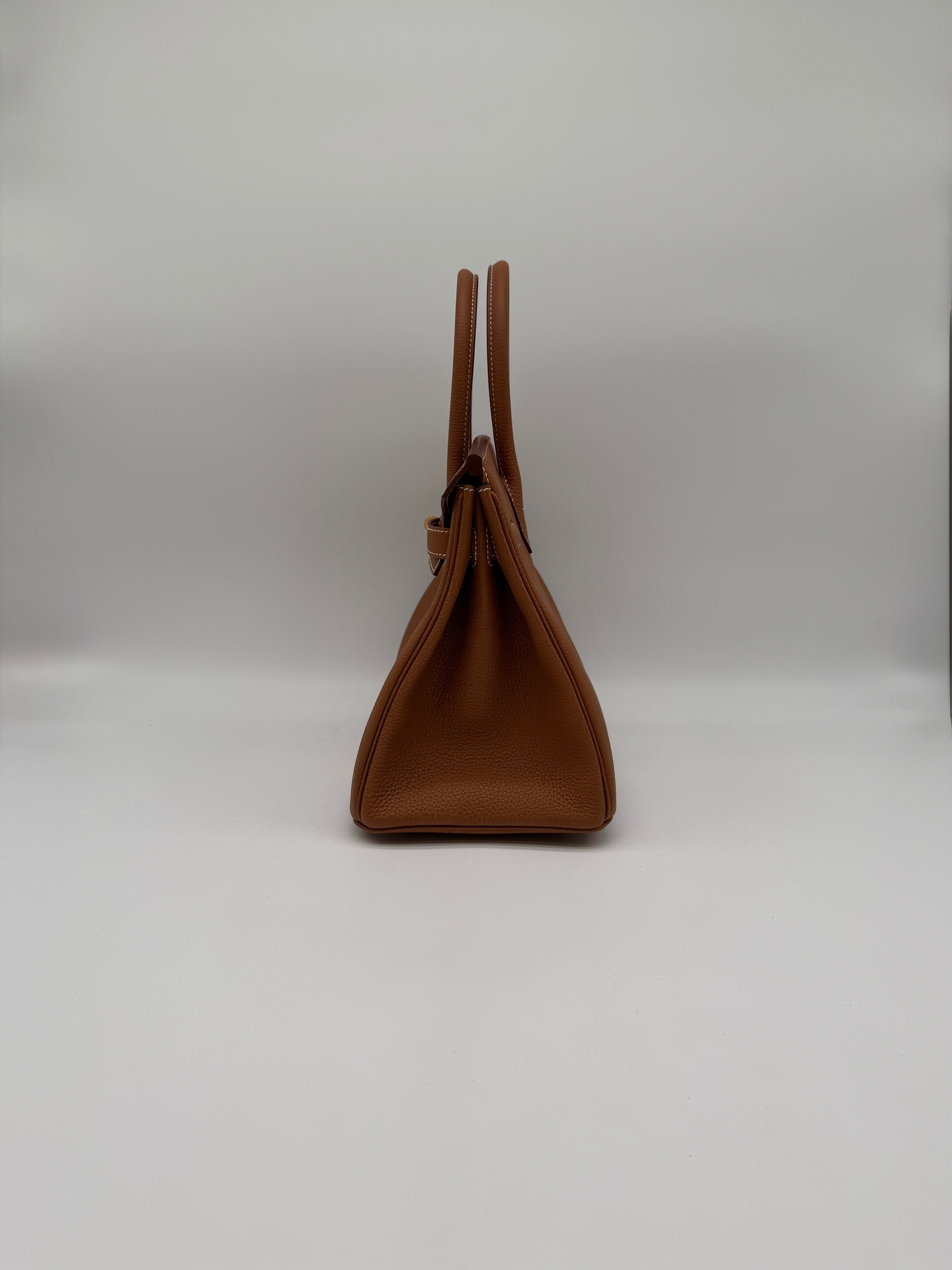 Hermès Birkin 30 Gold Togo Gold Hardware