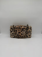 Chanel Maxi 32 Leopard Gold-Tone Metal