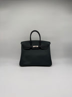 Hermès Birkin 35 HHS Vert Foncé - Noir Swift  Palladium Hardware
