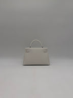 Hermès Mini Kelly White Epsom Palladium Hardware