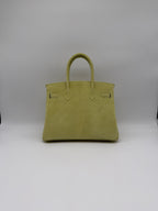 Hermès Birkin 30 Tilleul Doblis Permabrass Hardware
