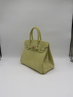 Hermès Birkin 30 Tilleul Doblis Permabrass Hardware