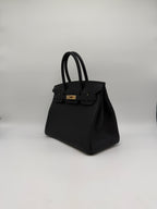 Hermès Birkin 30 Black Togo Permabrass Hardware